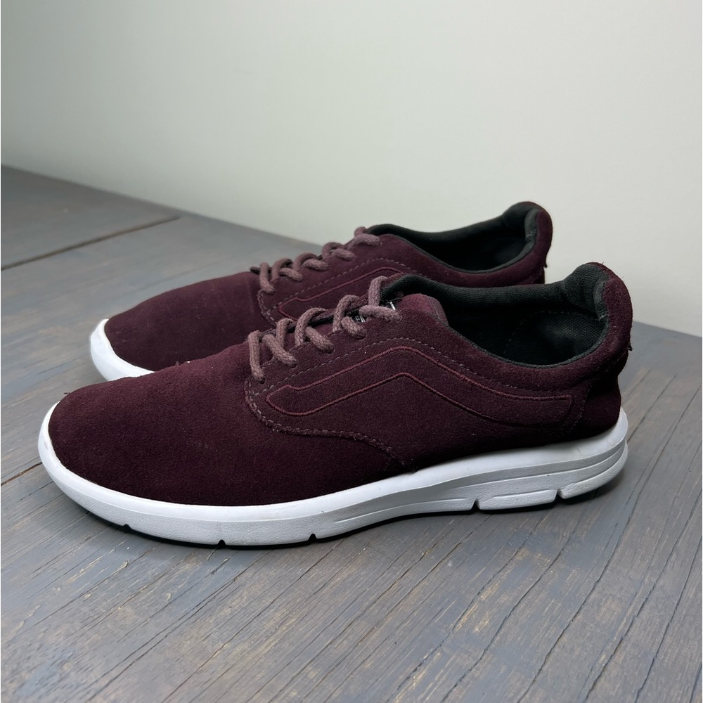 Vans Athletic Sneakers Size 7 Burgundy